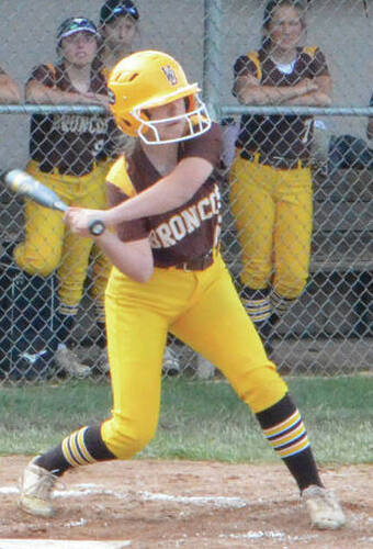 Lady Broncos' Conley an all-state softballer